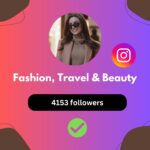 Instagram Account for sale with 4,320 Followers, Model Niche