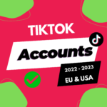 Buy Aged TikTok Accounts 2022 - 2023 with Email Access – EU & USA TikTok Accounts for Sale