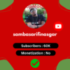 Buy Aged YouTube Channel with 60K Subscribers & 23M+ Views – Organic Growth
