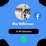 Buy Facebook Page - Ella Byrne, 6,700 Followers, Verified & Global Audience, Secure Access