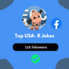 Buy Facebook Page with 11,000 Followers, USA Jokes Page, Viral Content
