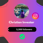 Buy Instagram Account with 5,401 Followers, Christian Investor, 2022 Created