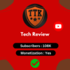 Buy Monetized YouTube Channel Tech with 108K Subscribers – Technology & Reviews