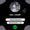 Buy TikTok Account with 18K Followers, Fast Transfer