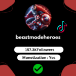 Buy UK TikTok Account with 155K Followers, Marketplace & Live Streaming Features