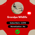 Buy YouTube Channel with 3.9M Subscribers – Wildlife & Nature Content