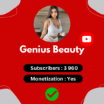 Profitable Monetized Beauty Youtube Channel – 3.96K Subscribers – No Strikes or Copyright Issues