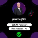 Buy TikTok Account with 329,546 Subscribers, Monetized & Active