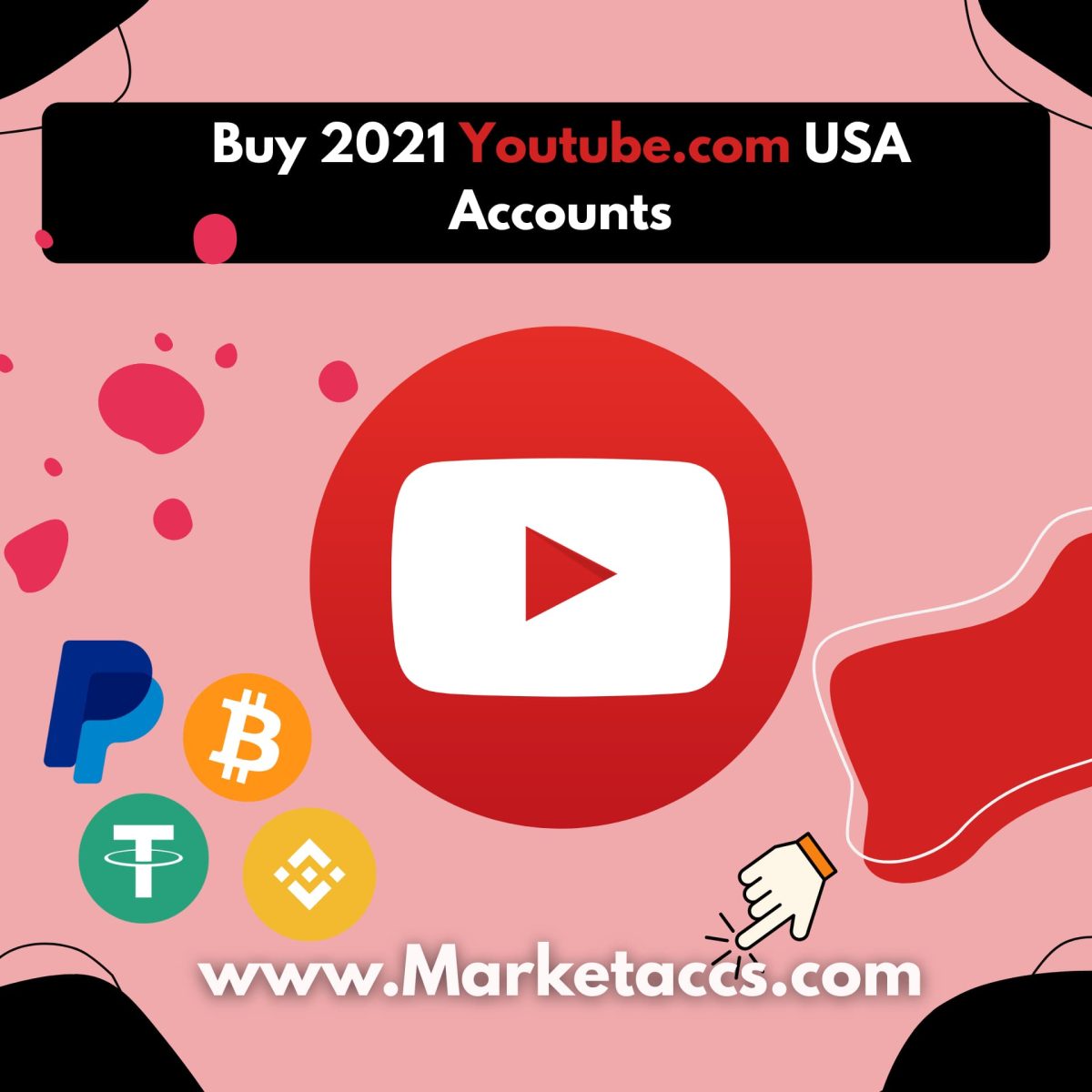 Buy 2021 Youtube.com USA Accounts