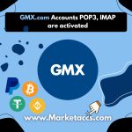 GMX.com Accounts POP3, IMAP are activated