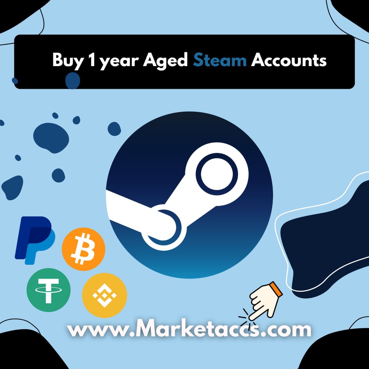 Buy 1 year Aged Steam Accounts