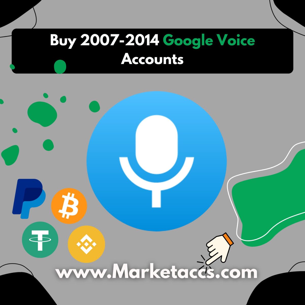 Buy Google Voice accounts from 2007-2014 with established history for secure and reliable communication