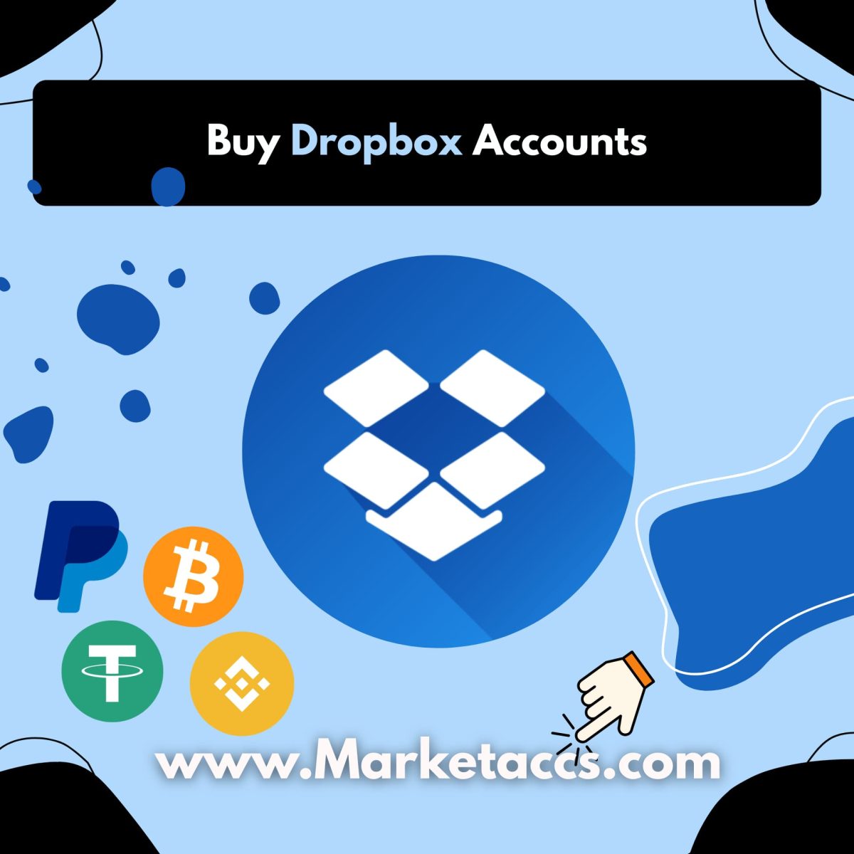 Buy Dropbox accounts with verified email access for secure file storage and sharing