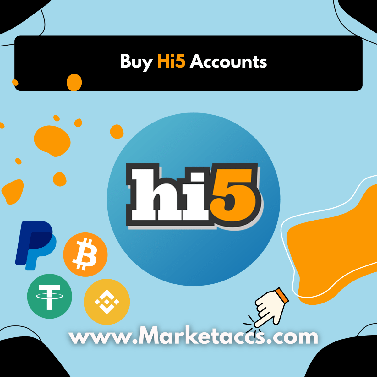 Buy Hi5 accounts for social networking and marketing campaigns