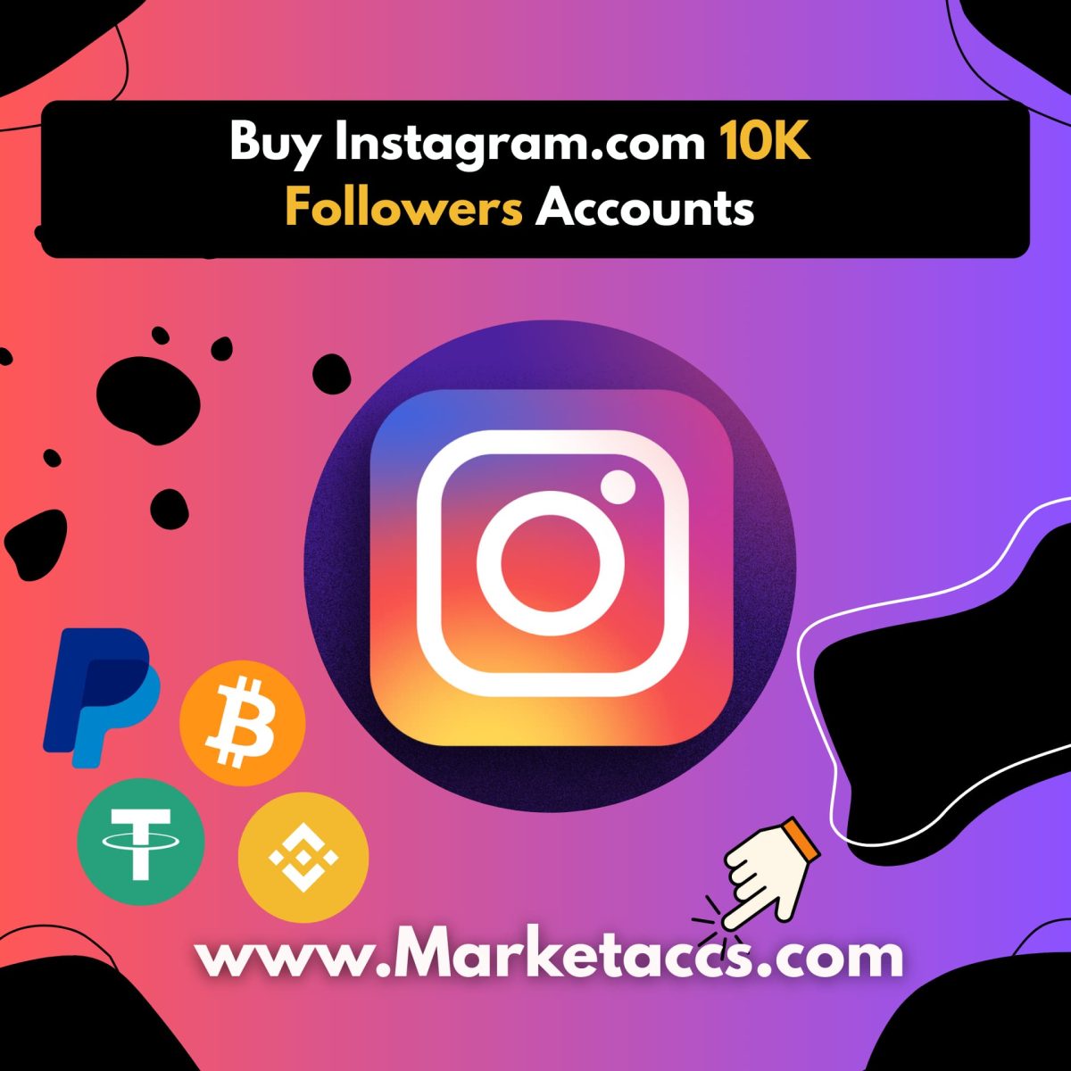 Buy Instagram accounts with 10,000+ followers for strong social proof and high engagement