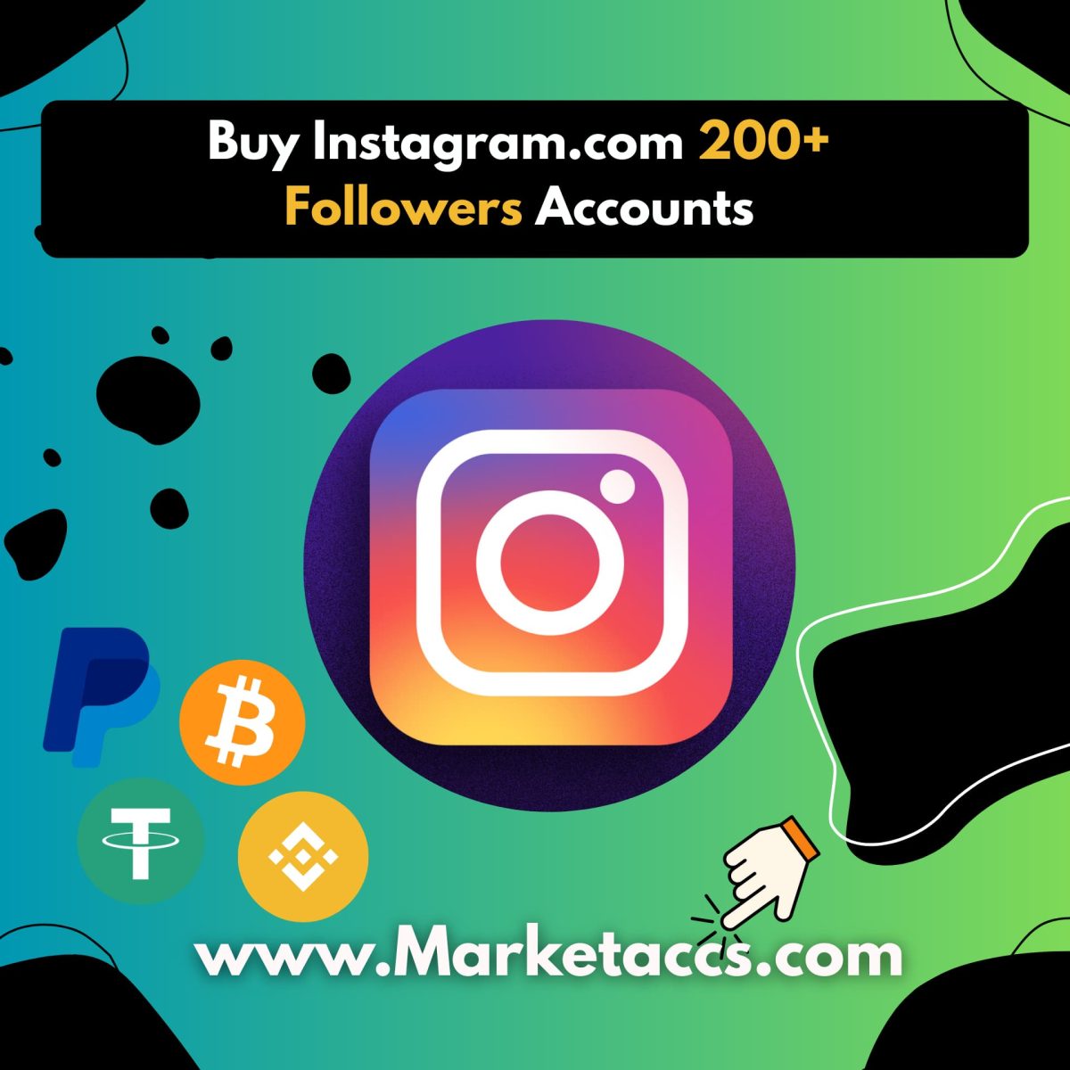 Buy Instagram accounts with 200+ followers for fast growth and marketing leverage