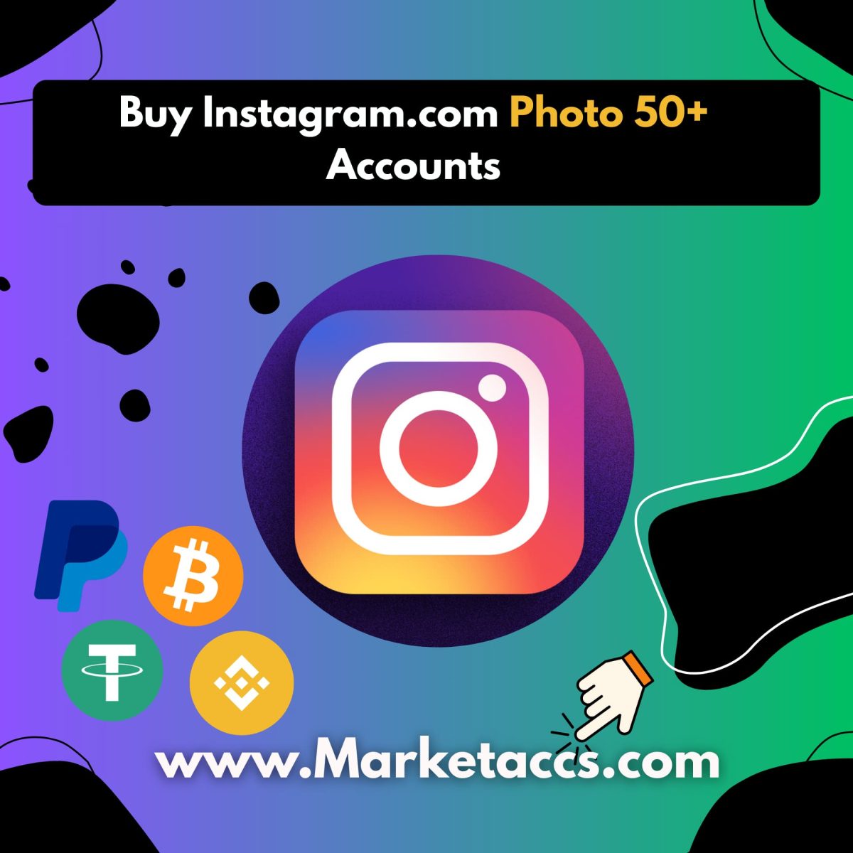 Buy Instagram accounts with 50+ uploaded photos for organic appearance and credibility