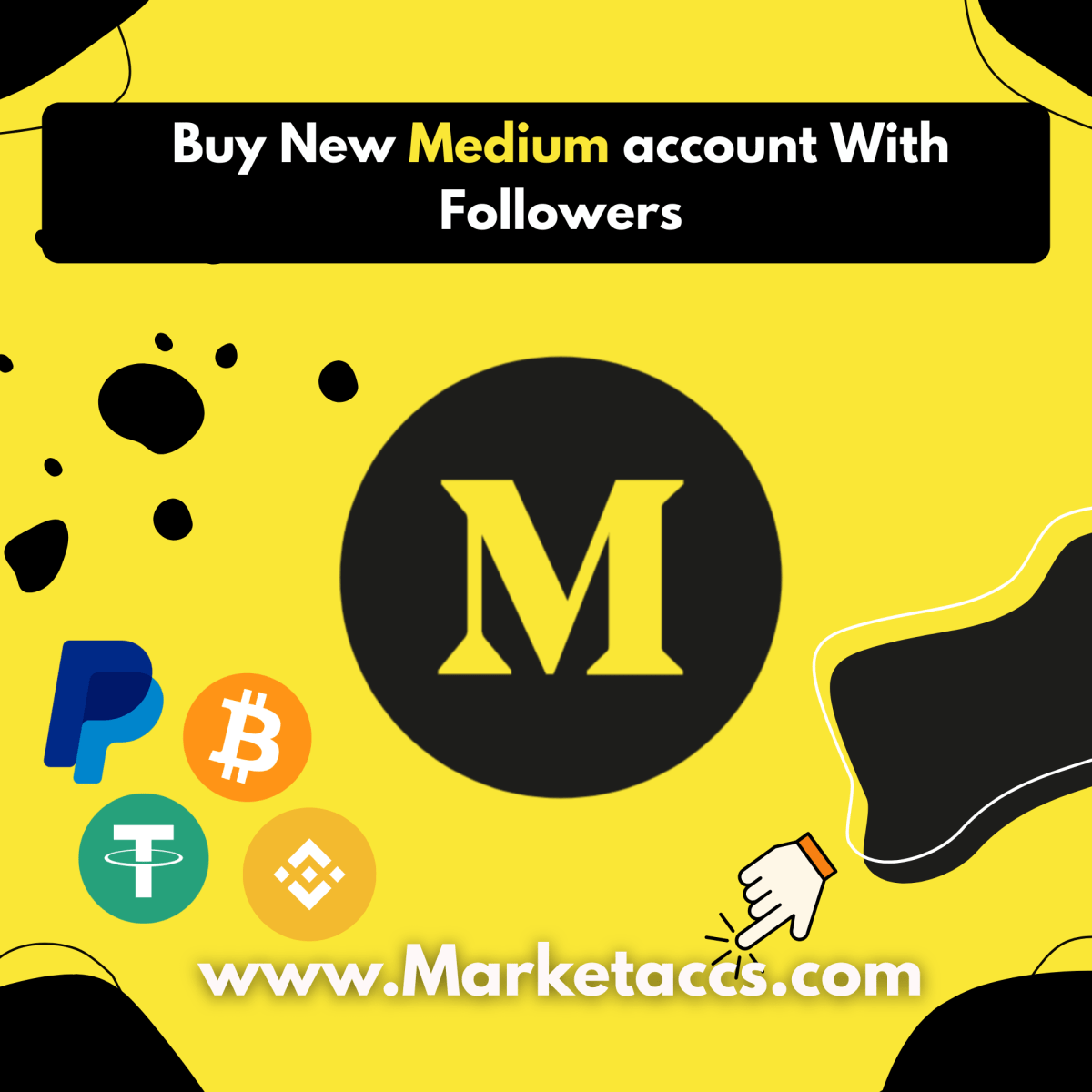 Buy new Medium account with real followers for instant content credibility