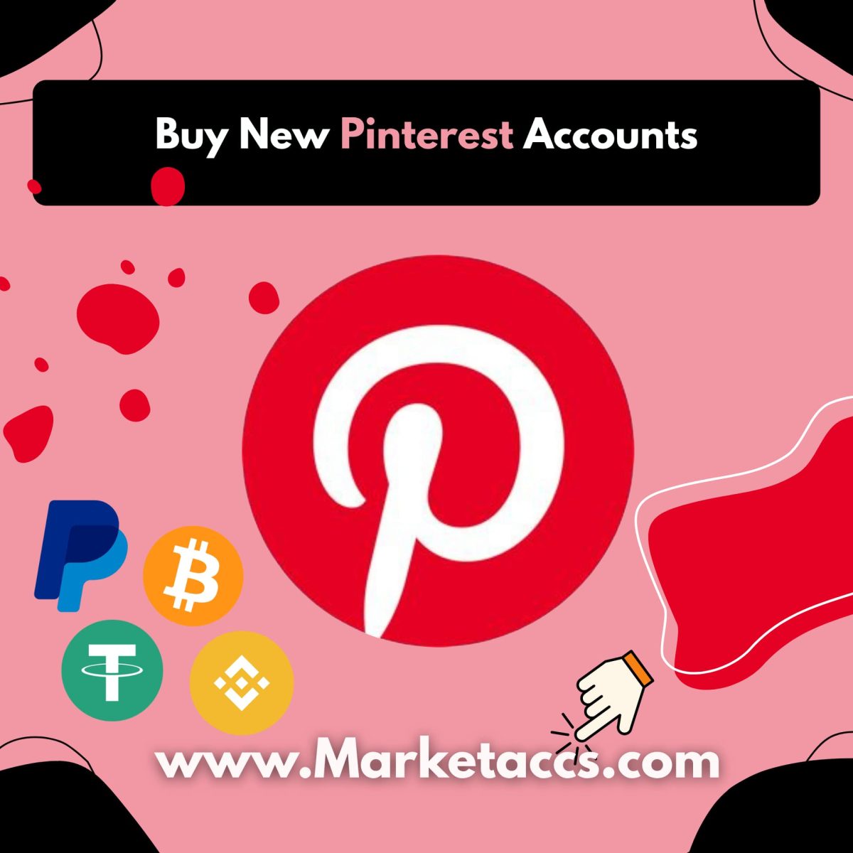 Buy new Pinterest accounts for pin marketing, niche boards, and traffic generation