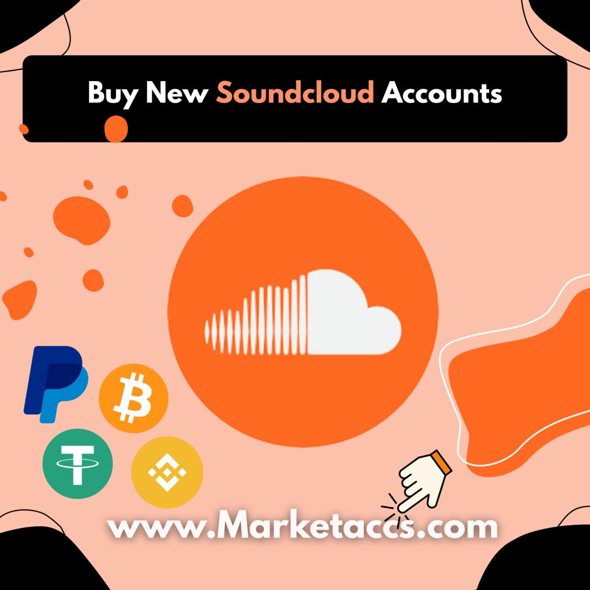 Buy new SoundCloud accounts for music promotion, streaming, and follower growth