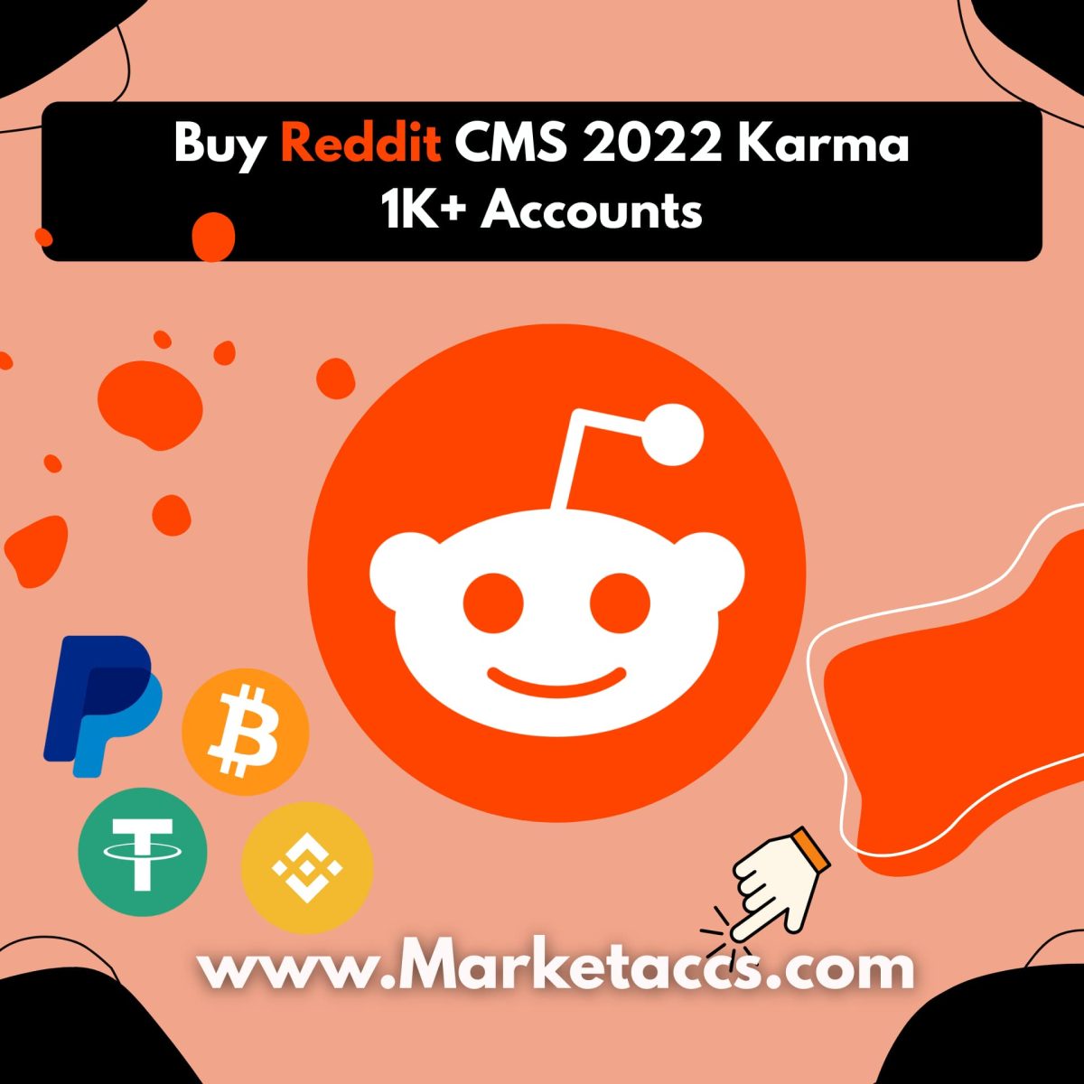 Buy Reddit accounts created in 2022 with 1K+ karma for CMS posting and credibility