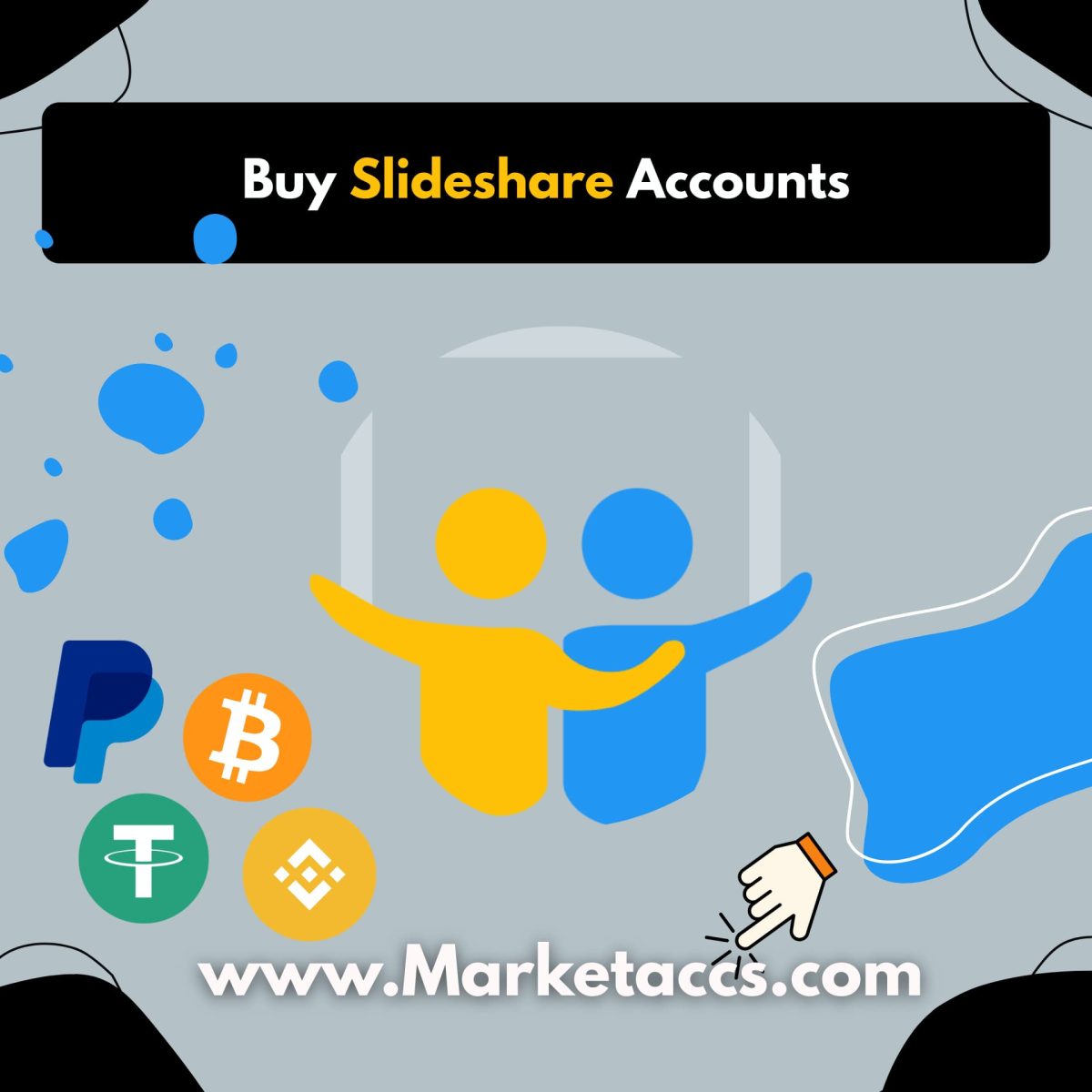 Buy SlideShare accounts for uploading presentations, gaining views, and sharing professional content