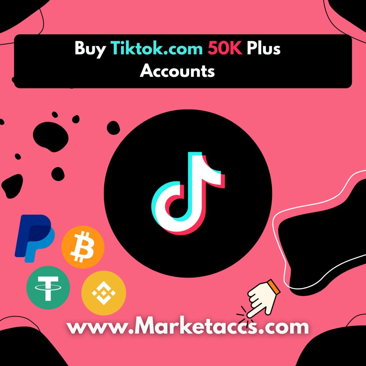 Buy TikTok accounts with 50K+ followers for influencer marketing, brand deals, and viral reach