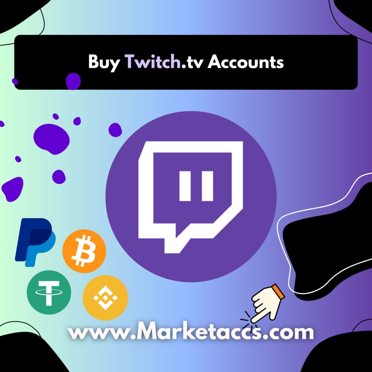 Buy Twitch.tv accounts for streaming, chat engagement, or monetization setup