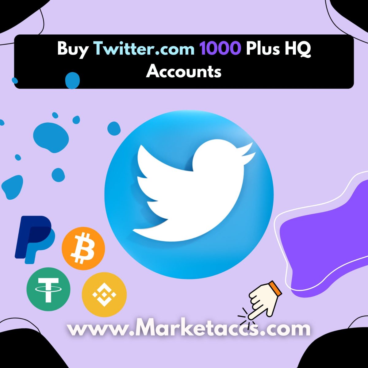 Buy Twitter.com 1000 Plus HQ Accounts