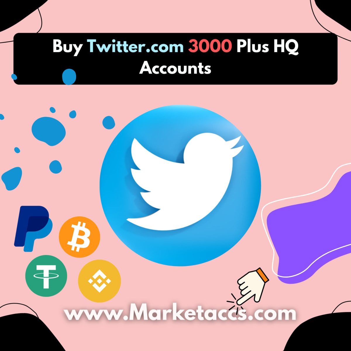 Buy Twitter.com 3000 Plus HQ Accounts