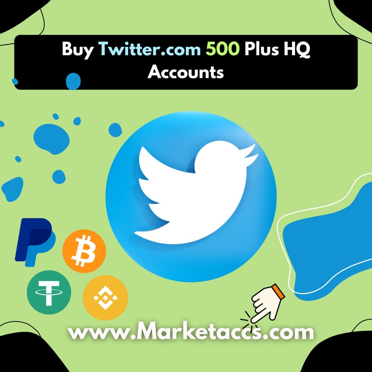 Buy Twitter.com 500 Plus HQ Accounts