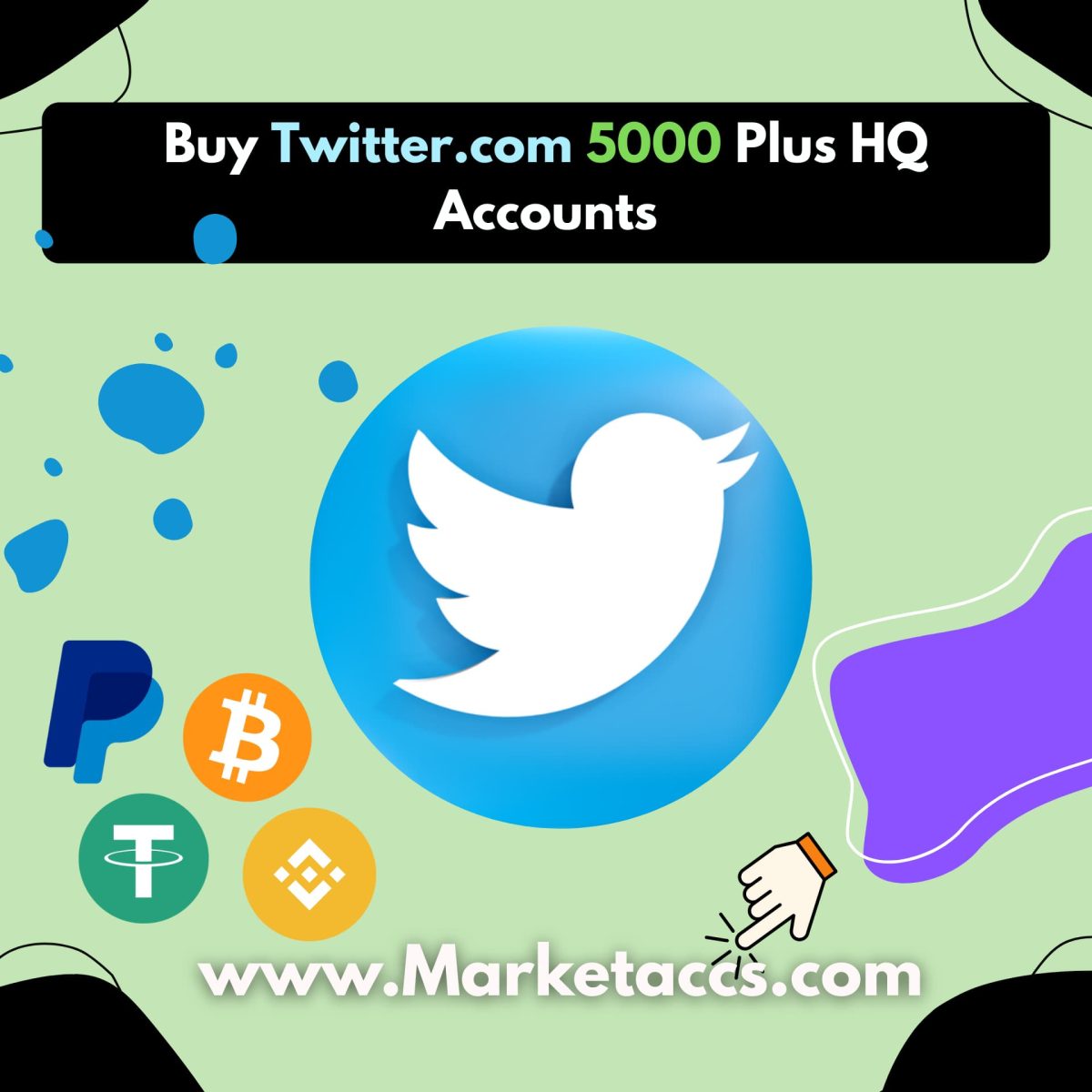 Buy Twitter.com 5000 Plus HQ Accounts