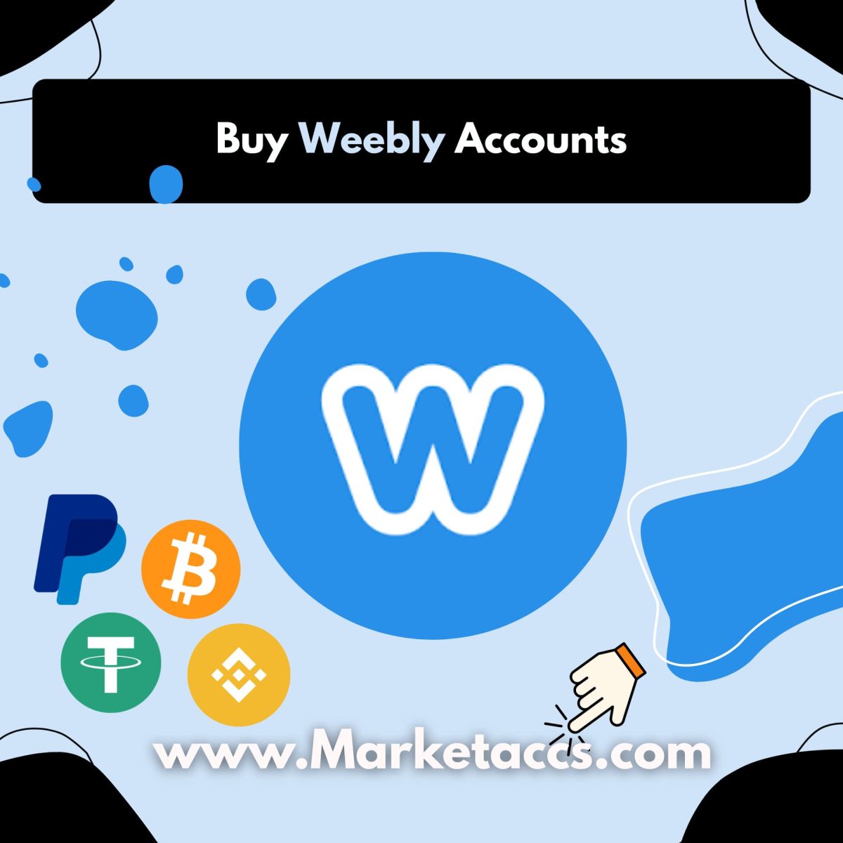 Buy Weebly accounts for drag-and-drop website building, ecommerce, and SEO-friendly pages