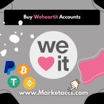 Buy WeHeartIt accounts for image sharing, aesthetic inspiration, and social engagement