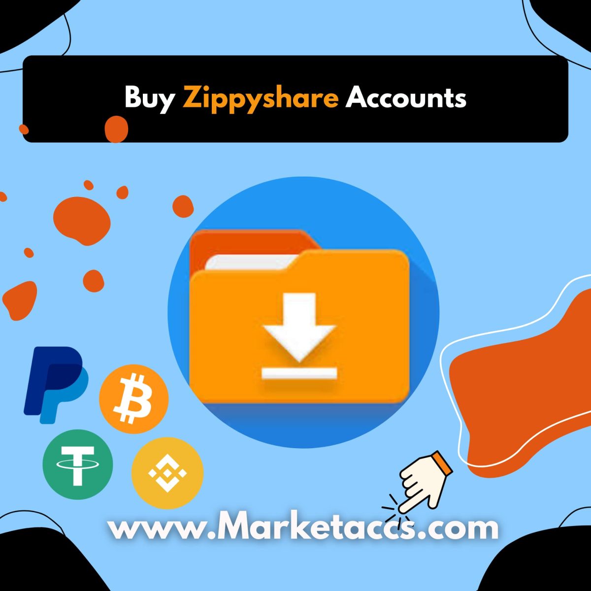 Buy Zippyshare accounts with fast file uploading and reliable sharing features