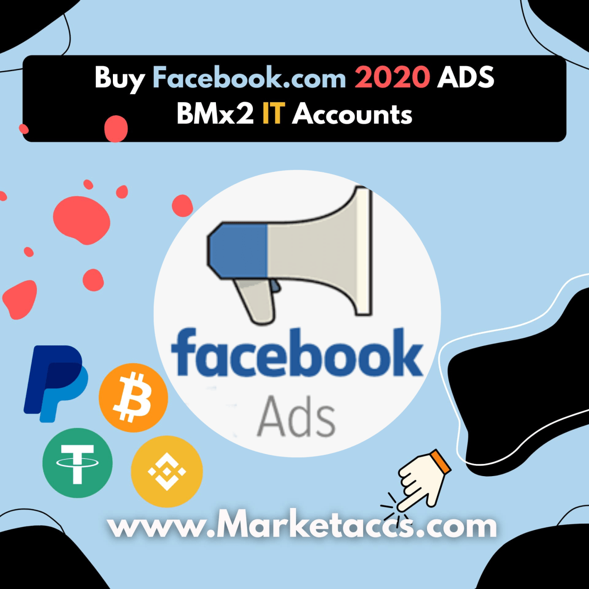 Buy 2020 Facebook ad accounts from Italy with 2 Business Managers for scalable ad campaigns
